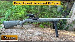 Bear Creek Arsenal Bc-201 Bull Barrel 22 Lr 10/22 Clone Rifle Review
