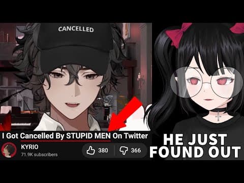 "male-feminist" Vtuber Ruins Career About Doubling Down On Hypocritical Virtue Signaling