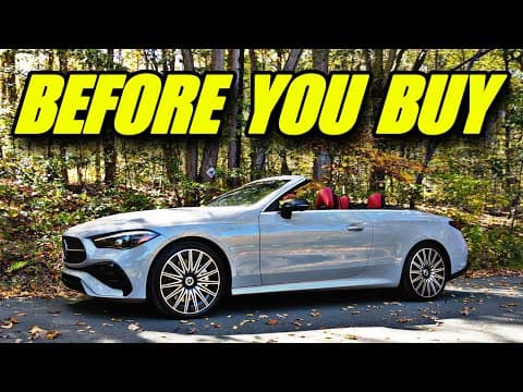 This Could Have Been So Much Better: 2024 Mercedes Benz Cle450 Cabriolet