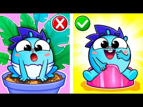 Right Vs Wrong Song!❌✅ Educational Cartoon For Kids | Kids Songs And Nursery Rhymes By Baby Zoo Club