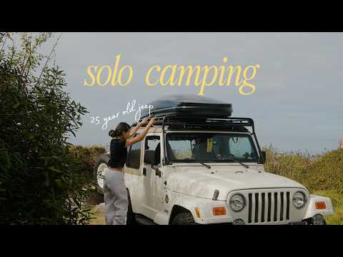 What Is The Point Of Solo Camping? Taking My 25 Year Old Jeep On A 600 Mile Roadtrip