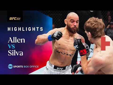 Three-round War! 🔥 | Arnold Allen Vs. Jean Silva | #ufc324 Fight Highlights