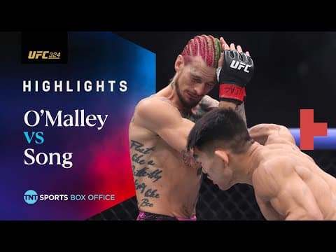The Suga Show Is Back! 😮‍💨 | Sean O'malley Vs. Song Yadong | #ufc324 Fight Highlights