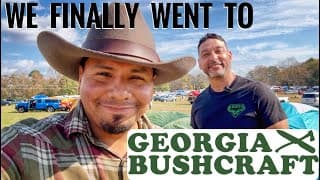 Knives, Knowledge And Great Times! Our Georgia Bushcraft Gathering Vlog