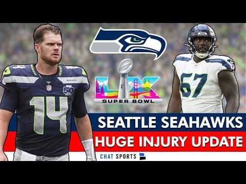 🚨 Major Seahawks & Patriots News That Could Impact The Super Bowl On Sam Darnold & Charles Cross