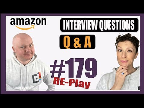 Free Live Interview Coaching From An Ex- Amazon Bar Raiser & Senior Leader