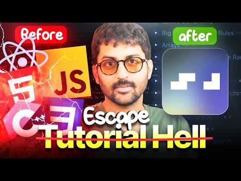 Stop Watching Tutorials. Do This Instead (it Changed Everything)