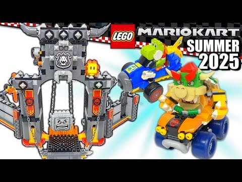 Lego Mario Kart Bowser's Castle Early Review! Summer 2025 Set!