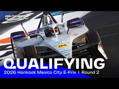 2026 Hankook Mexico City E-prix | Qualifying