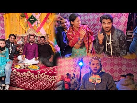 केशव की मेहंदी में किया सबने धमाकेदार डांस || Pahadi Lifestyle Vlog || Uttarakhand Wala Explorer