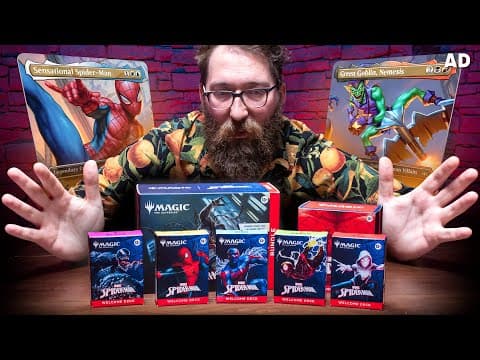 Fighting Good Vs Evil Using The New Marvel Spider-man Cards! - Magic: The Gathering
