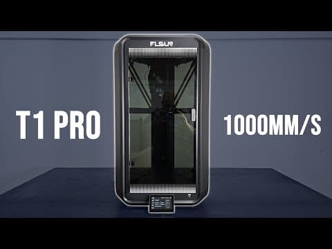 World's Fastest 3d Printer? Flsun T1 Pro Review