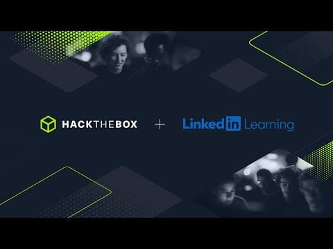 Develop Real-world Cybersecurity Skills | Linkedin Learning Labs By Hack The Box