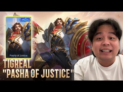 Review Skin Baru Tigreal Special "pasha Of Justice " - Mobile Legends