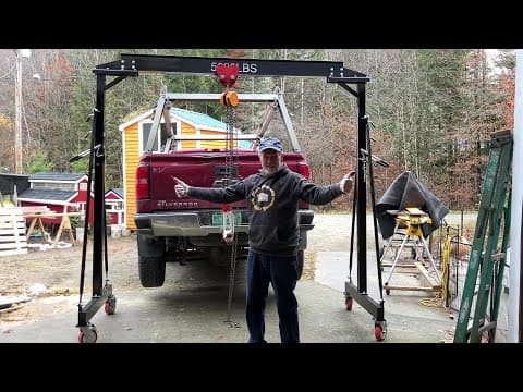 Dkenicor 5,000 Pound Gantry Crane