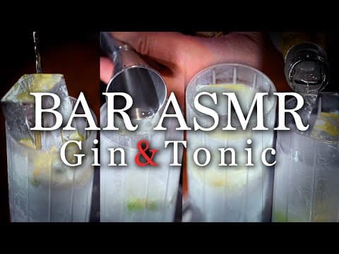 耳で感じるジントニック。