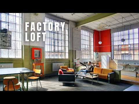 An Vintage Industrial Loft Apartment Tour | Interior Design Home Living