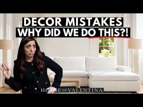 Decor Mistakes I'm Not Making Anymore And You Shouldn't Either