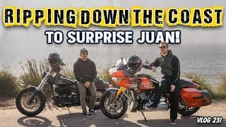 Ripping Down The Coast To Surprise Juan! - Vlog 231