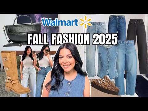 Walmart Fall Fashion 2025 Try-on Haul | Affordable Jeans And More!