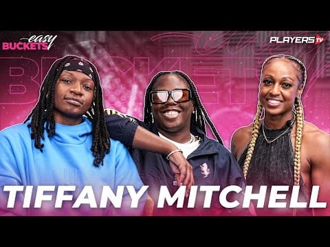 Las Vegas Aces Guard Tiffany Mitchell Talks Dawn Staley, March Madness, & More 🗣 | Easy Buckets
