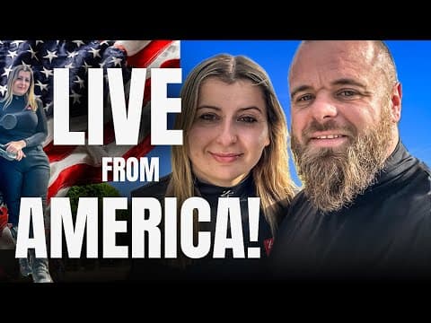 Live Q & A With Rich & Ewa -  On The Road Adventure In America!