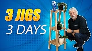 My Stupid Little Plant Stand Took 3 Jigs And 3 Days To Complete