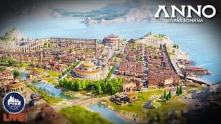 Reaching Tier 4 Citizens In Anno 117?!  | Building And Brews | Live!