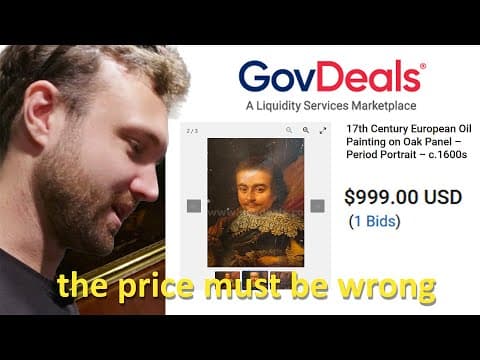 I Bought 400-year-old Art At A Government Auction