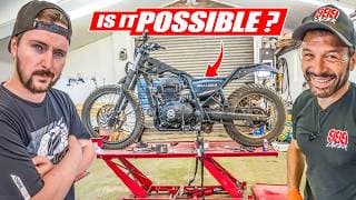 Transforming A $1000 Adventure Bike Into An Mx Beast!