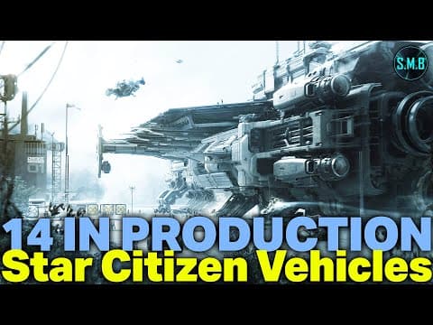 Huge Ship Update - 14 New Vehicles, Kraken, Ironclad, Galaxy, Railen, Hull B | Star Citizen Ships