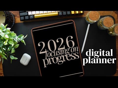 Plan Your Life On The Ipad In 2026 ✍🏾 Transform Your Productivity | Digital Planner Tour