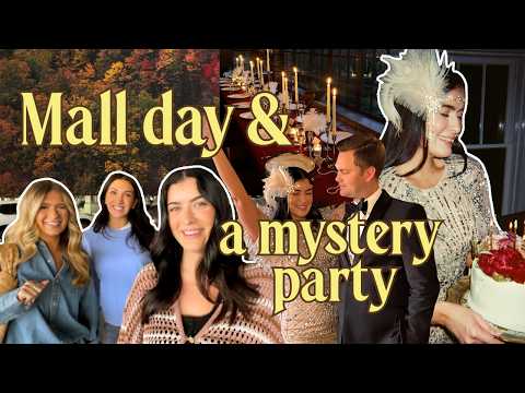 Vlog: Fall Mall Day 🛍️ & My 30th Birthday Mystery Party!