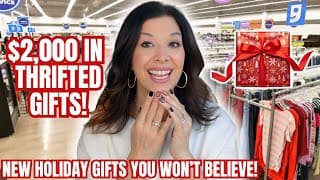 Thrifted Christmas Gift Guide 2025 | $2,000 In New Or Like New Items!