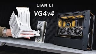 Solid Design, Decent Price - Lian Li Vg4v4 Gen5 Vertical Gpu Bracket