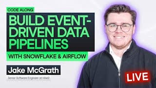 Build Event-driven Data Pipelines With Snowflake & Airflow