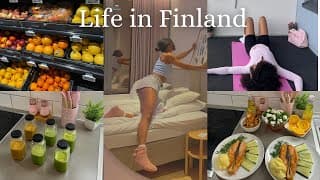 Days In My Life In Finland | Living Alone Diaries | Grocery Shopping,cooking | Life Of An Introvert