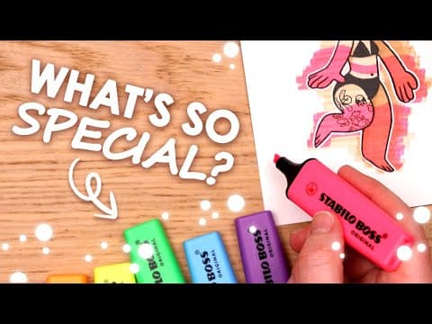Are Highlighters... Just... Markers?