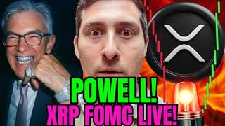 Xrp Fomc Live Now!! Powell Speaks, Crypto News