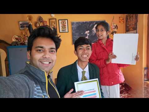 Trishna Or Shaurya Ka Report Card A Gaya Aaj 😍 Pahadi Lifestyle Vlog