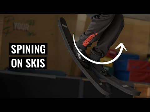 How To Spin Clean On Tramp Skis