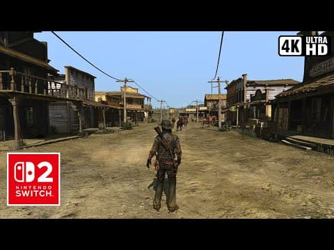 Red Dead Redemption | Switch 2 Gameplay 4k 60fps
