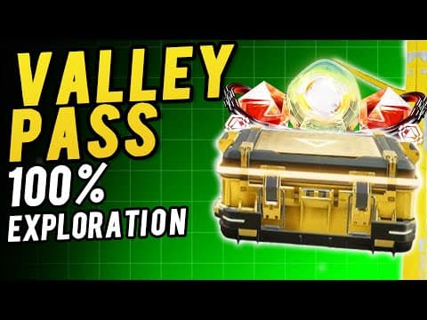Valley Pass 100% Exploration ~ All Chest, Aurylene, Protocol Datalogger Location |arknights Endfield