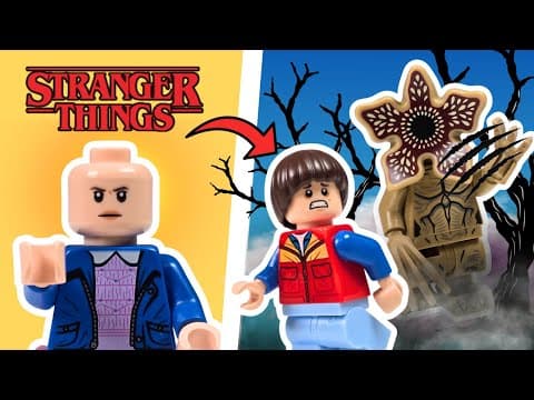 I Built Stranger Things In Lego!