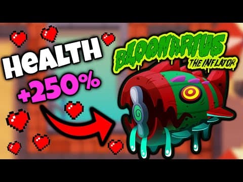 This Boss Is Crazy! 250% Hp Elite Bloonarius (bloons Td 6)
