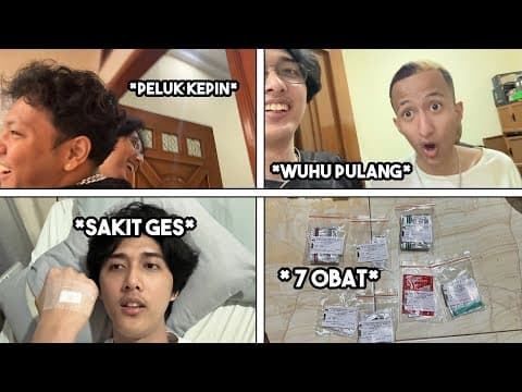 Akhirnya Aku Pulang Dari Rumah Sakit...