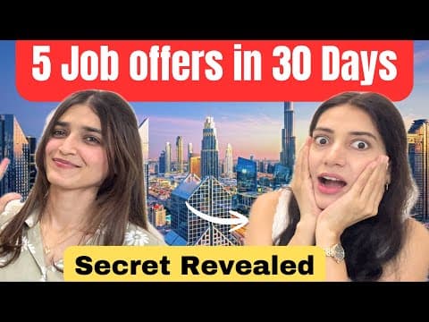 Dubai Job Search Process Revealed How To Get Easy Jobs As A Fresher In Uae