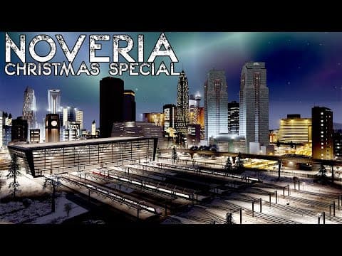 New Dlc Meets Old City In Cities 1! | Noveria 2025 Christmas Special