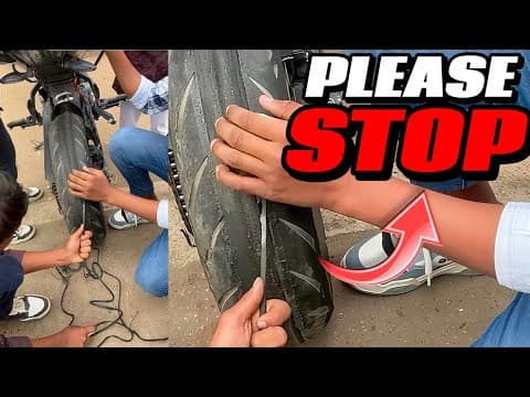 Tyre Blast Ek Galti Aur Bada Jhatka 💥 | Compact Inflator Se Bacha Lo Apni Ride!”