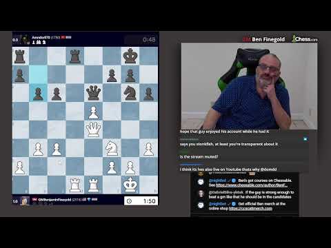 Friday Night Chess - !challenge - Ben Plays Viewers 3 0 U - 1-23-2026